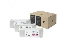 HP 81 3-pack 680-ml Light Magenta Dye Cartridges