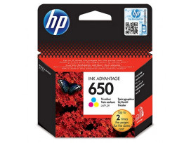 HP 650 Tri-color Ink Cartridge