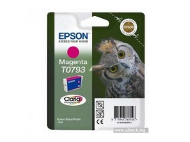 Epson T0793 Magenta Ink Cartridge - Retail Pack (untagged) for Stylus Photo 1400, Epson Stylus Photo P50