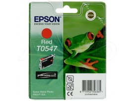 Epson T0547 Red Cartridge - Retail Pack (untagged) for Stylus Photo R800/1800