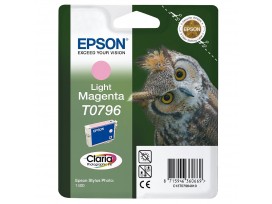 Epson T0796 Light Magenta Ink Cartridge - Retail Pack (untagged) for Stylus Photo 1400, Epson Stylus Photo P50