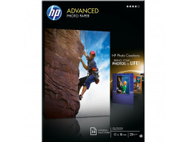 HP Advanced Glossy Photo Paper-25 sht/13 x 18 cm borderless