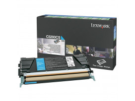 Lexmark C520, C530 Cyan Return Programme Toner Cartridge (1.5K)