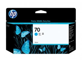 HP 70 130-ml Cyan Ink Cartridge