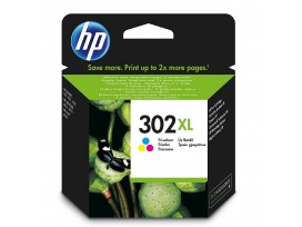 HP 302XL High Yield Tri-color Original Ink Cartridge