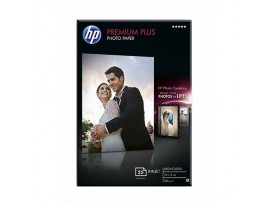 HP Premium Plus Glossy Photo Paper - 25 sht/10 x 15 cm