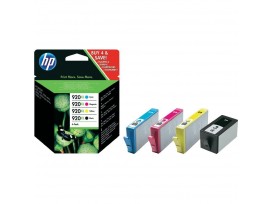HP 920XL 4-pack High Yield Black/Cyan/Magenta/Yellow Original Ink Cartridges