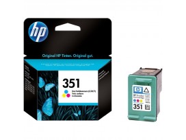 HP 351 Tri-color Inkjet Print Cartridge