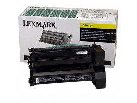 Lexmark C752, C762 Yellow High Yield Return Programme Print Cartridge (15K)
