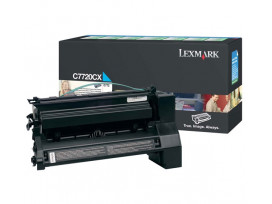 Lexmark C772 Cyan Extra High Yield Return Programme Print Cartridge (15K)