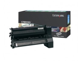Lexmark C780, C782 Black High Yield Return Programme Print Cartridge (10K)