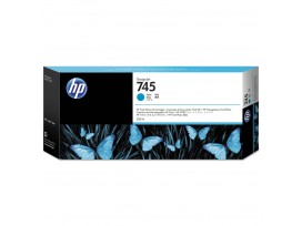 HP 745 300-ml Cyan Ink Cartridge