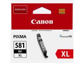 Canon CLI-581 XL BK + Canon Plus Glossy II PP-201, 10x15 cm, 100 sheets