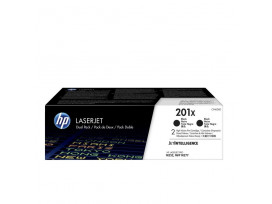 HP 201X 2-pack High Yield Black Original LaserJet Toner Cartridges