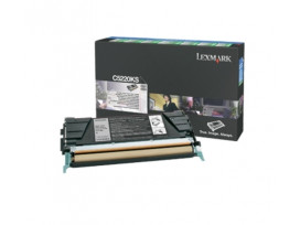 Lexmark C522, C524, C53x Black Return Programme Toner Cartridge (4K)