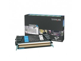 Lexmark C524, C532, C534 Cyan High Yield Return Programme Toner Cartridge (5K)
