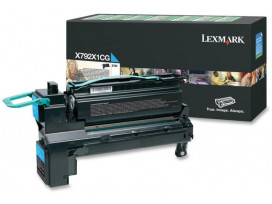 Lexmark X792 Cyan Extra High Yield Return Programme Print Cartridge (20K)