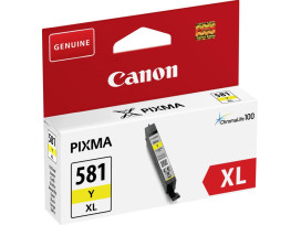 Canon CLI-581 XL Y + Canon Plus Glossy II PP-201, 10x15 cm, 100 sheets