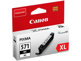 Canon CLI-571XL BK + Canon Plus Glossy II PP-201, 10x15 cm, 100 sheets