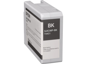 Epson SJIC36P(K): Ink cartridge for ColorWorks C6500/C6000 (Black)