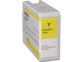 Epson SJIC36P(Y): Ink cartridge for ColorWorks C6500/C6000 (Yellow)