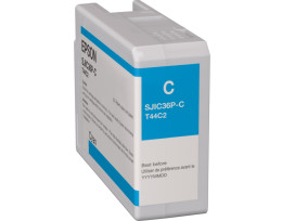 Epson SJIC36P(C): Ink cartridge for ColorWorks C6500/C6000 (Cyan)
