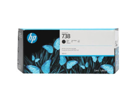 HP 738 300-ml Black DesignJet Ink Cartridge