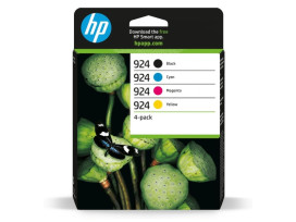 HP 924 CMYK Ink Cartridge 4-Pack