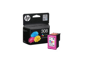 HP 308 Tri-Color Original Ink Cartridge