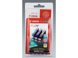 CANON - Оригинална мастилница  CLI-521 C/M/Y Multi Pack