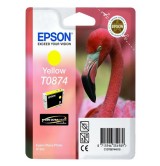 Epson T0874 Yellow Ink Cartridge - Retail Pack (untagged) for Stylus Photo R1900