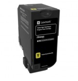 Lexmark Yellow High Yield Return Programme Toner Cartridge