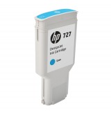 HP 727 300-ml Cyan DesignJet Ink Cartridge