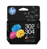 HP 302/304 Tri-color Original Ink Cartridge