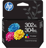 HP 302XL/304XL Tri-clr Original Ink Cartridge