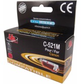 Мастилница UPRINT CLI521  CANON, С чип, Magenta